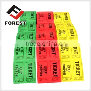 Supplier Raffle Tickets, Lottery Tickets, Arcade Ticket Roll Printing Quality Choice thumbnail-4