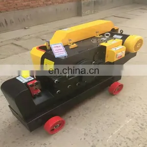 Electric Hydraulic Chain Cutter Rebar Shear Steel Rod Bar Cutting Machine thumbnail-4