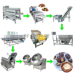Chocolate Almond Nuts Coating Machine Chocolate Nut Coating Machine thumbnail-1
