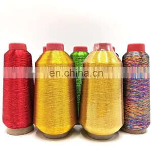 OEKO TEX Metallic Embroidery Polyester Thread Gold Silver Metallic Embroidery Thread thumbnail-1