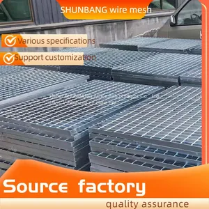 Stainless Galvanized Press-Locked Steel Bar Gratings With Mild Steel Material thumbnail-2