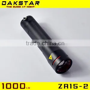 DAKSTAR NEW ZR15-2 XM-L U2 1000LM 18650&26650 Zoom Dimmer Flashlight LED Flashlight thumbnail-1