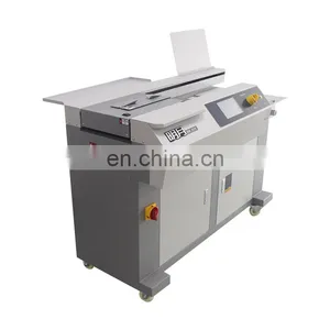 A4 Book 320mm Hot Glue Binding Machine Glue Binding Machine With Three Glue Rolls thumbnail-4