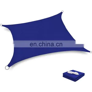 Rectangle Backyard Sun Shade Sail Canopy 6'*8' Cover for Patio Outdoor thumbnail-4