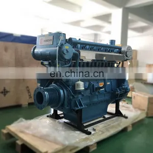 Weichai Marine Diesel Engine 660hp/1350rpm for Boat Propulsion WHM6160MC660 thumbnail-2
