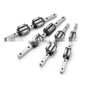 China Factory 15mm Width Linear Guide Rail With Slide Block no Flange HGR15 thumbnail-2