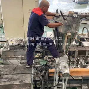 Die Head Twin Screw Extruder Plc Control Thermoplastic Elastomers Tpr Tpe Ptu Pellets Making Machine thumbnail-3