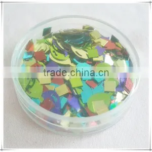 5mm Dia Round Shape Paper Confetti, Colorful Tissue Confetti, Party Wedding Confetti thumbnail-6