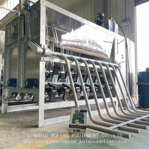 Automatic Abattoir Slaughterhouse Hydraulic De-hairing Machine For Butcher Equipment thumbnail-3