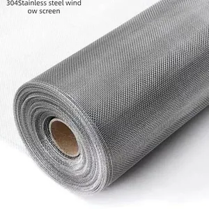 Stainless Steel Window Screen Anti-theft Storm Door With Glass and Screen thumbnail-1