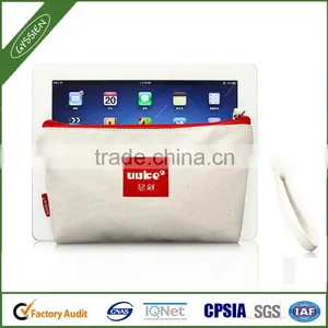 Promotional Plain Canvas Makeup Bag thumbnail-1