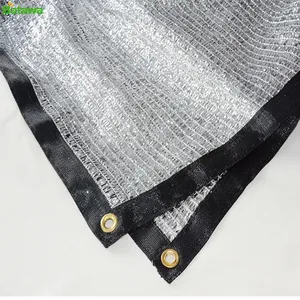Aluminum Shade Net 85% Shading Silver Aluminum Mesh Plant Covering Summer Shading Cover for Car thumbnail-4