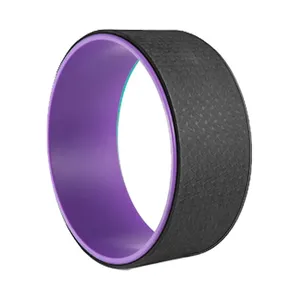 Back Support Yoga Pilates Exercise Wheel Yoga Ring for Back Exercises Training Fitness Wheel thumbnail-5