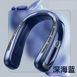 Semiconductor Cooling Neck Hanging Fan, USB Charging Bladeless Air Conditioning Fan, Outdoor Portable Neck Hanging Small Fan thumbnail-4