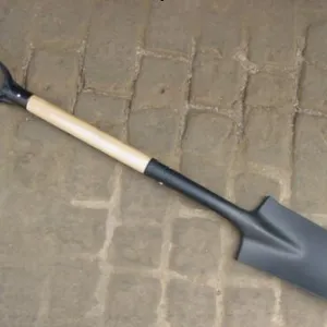 Shovel For Digging,Round Shovel, Garden Tool With D-Handle, 41 Inches In Overall Length, Wooden Handel Garden Shovel,Beach Shovel, Car Snow Shovel thumbnail-3