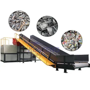 Large Metal Crusher Aluminum Steel Scrap Crushing Production Line Aluminum Alloy Plastic Steel Door Window Shredder Machine EPC thumbnail-1