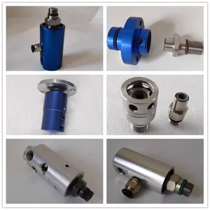 High Speed Spindle Coolant Rotary Union Aluminum Alloy Rotary Joint for CNC Machining Center thumbnail-1