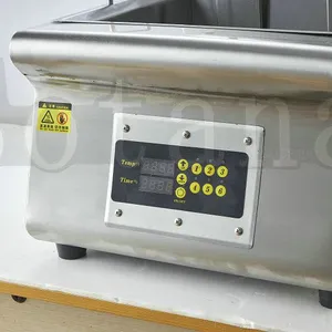 Double-cylinder Electric Frying Oven With Oil Drain Valve and Computer Control thumbnail-5