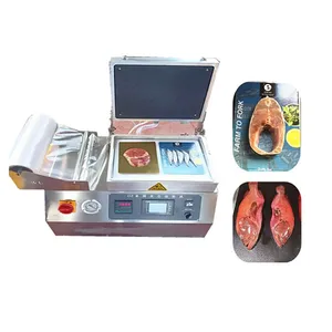 MO-QDMECH Food Skin Vacuum Packaging Machine BZ028 Fresh Keeping 220V for Meat Seafood Shrimp Fish Anti Oxidation Packer thumbnail-3