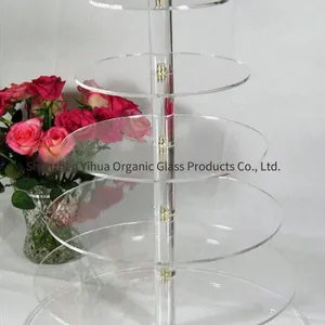 Acrylic Display Stand, Acrylic Cake Stand, Acrylic Cake Display Stand, Small Acrylic Display Stand thumbnail-3