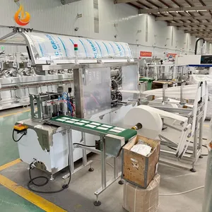 Single 4 Side Seal Wet Wipes Machine thumbnail-2