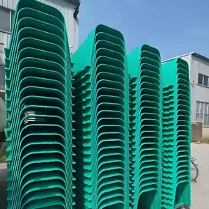 Fiberglass Drainage Channel, -40°C to 80°C, High Tensile Strength, for Chemical Plants thumbnail-1