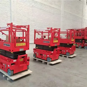 Capacity 450kg 6m 8m 10m 12m 14m Aerial Work Platform Mobile Electric Scissor Lift thumbnail-5