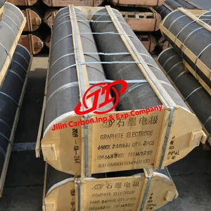 Graphite Electrode for Steelmaking EAF Furnace Parts With High Temperature Resistance and Long Service Life thumbnail-4
