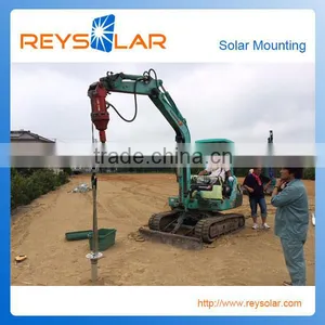 High Quality Hot Sale Cheap Price Solar Energy Ground Screw Pile thumbnail-1