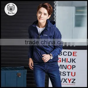 Mens Jackets Christmas Gift Wholesale Pullover Windbreakers, Water-resistant Coat thumbnail-4