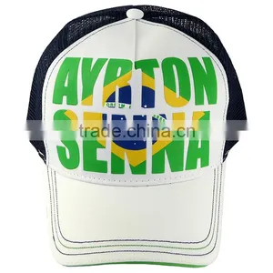 New Mesh Custom Logo 5 Panel Trucker Hat for Sale thumbnail-4