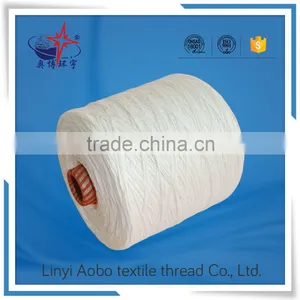 Cheap Raw White and Dyed Polyester Sewing Thread for Bag and Bale / 100% Polyester Bag Sewing Thread thumbnail-2