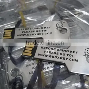 Hot Item, Silver Metal Key Chain USB With Keyring Quality Choice thumbnail-1