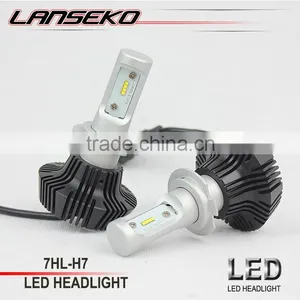 All in One Led Car Headlight Bulb DC12-24v 360degree H7 Led Headlight Kit for All Cars thumbnail-1