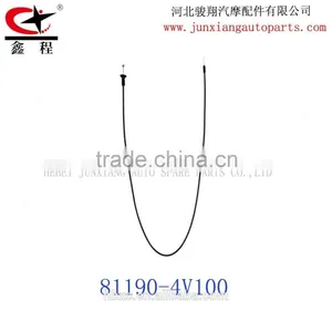 HEBEI JUNXIANG COMPANNYAUTOMOBILE BONNET CABLE OEM NO.81190-4V100 thumbnail-1
