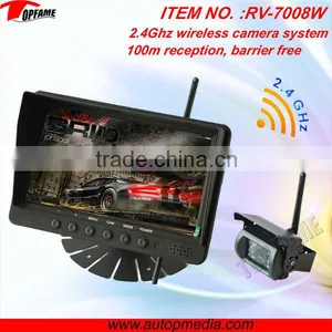 RV-7008WS 7inch Wireless Camera Kit, Wirless Receiver,wireless Receiver and Camera thumbnail-1