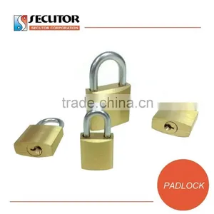 Taiwan Luggage Small Mini Brass Key Padlock Lock thumbnail-1