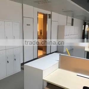 Office Public Area Useful 6 Door Steel Locker Cabinet thumbnail-4