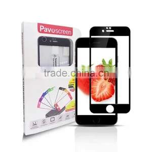 Pavoscreen Factory Supply Clear 2.5d Mobile Phone Cell Phone Lcd 9h Tempered Glass Screen Protector for IPhone 7 Supplier's Choice thumbnail-1