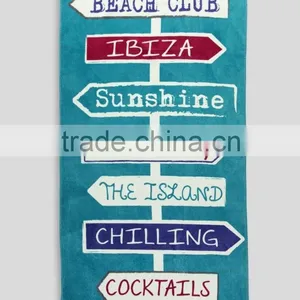 Wholesaler Cotton Custom Fringe Beach Towel thumbnail-3