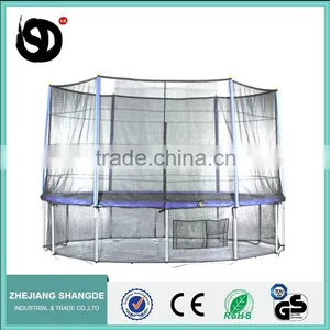16ft Biggest Trampolines Bungee Jumping Harness With Enclosure thumbnail-1