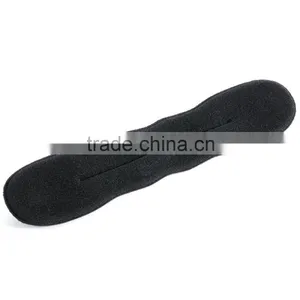 New Fashion Women Headwear Stylish Hair Twister Headbands Bun Making Tool Black Sponge Roller Women thumbnail-3