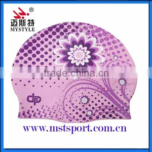 Chinese Silicone Material Custom Swimming Hats thumbnail-5