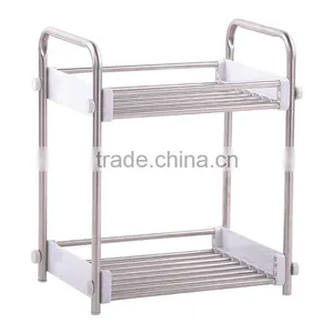 S/S+ABS 42.5*16*38.5 High Quality Kitchen Tools Grocery Rack/sundries Rack/storage Rack thumbnail-2