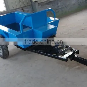 Mini Walking Tractor Trailer, Walking Tipping Back Trailer thumbnail-4