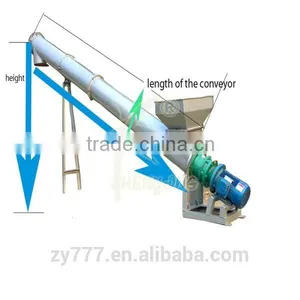 High Efficiency Inclined Screw Spiral Elevator thumbnail-5