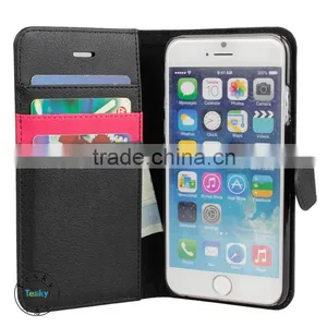 2014 New Design Mobile Phone Case for Iphone 6 , Wallet Leather Case for Iphone 6 thumbnail-1