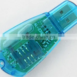 Best Selling USB 2.0 SIM Card Reader Writer Adapter Backup Copy Drive GSM/CDMA/WCDMA Store Cell Phone Number Edit SMS thumbnail-2