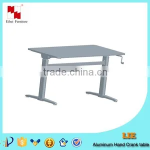 Aluminum Computer Desk Assembly Instructions Office Computer Desk Table thumbnail-2
