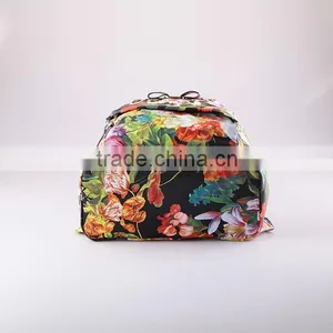 3416 SS Collection Elegant Flower Printing PU Backpack 2016 For Ladies Quality Choice thumbnail-5